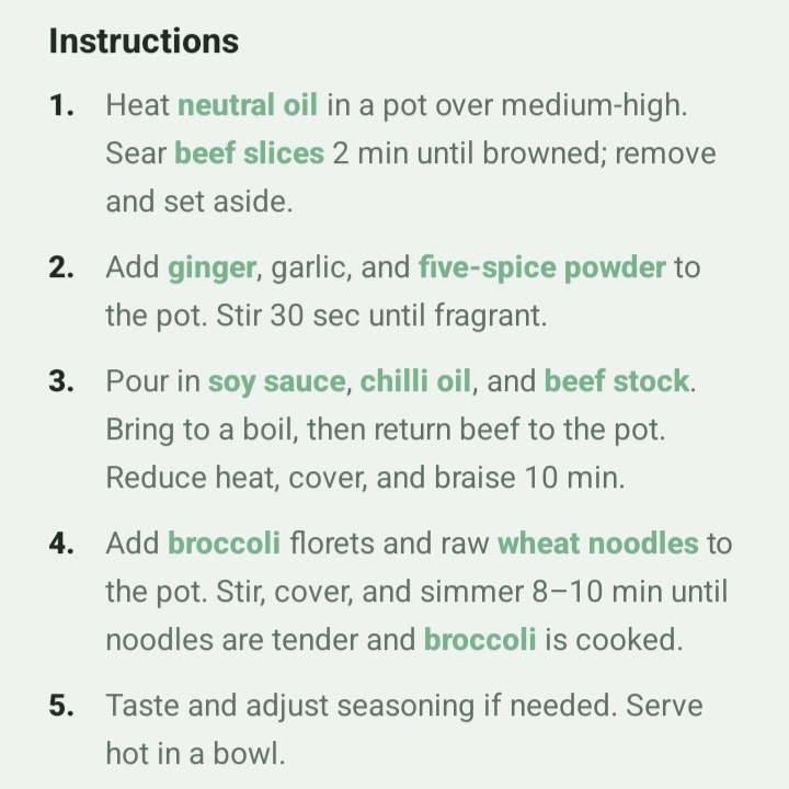 LeanBowl high-protein noodle recipe instructions